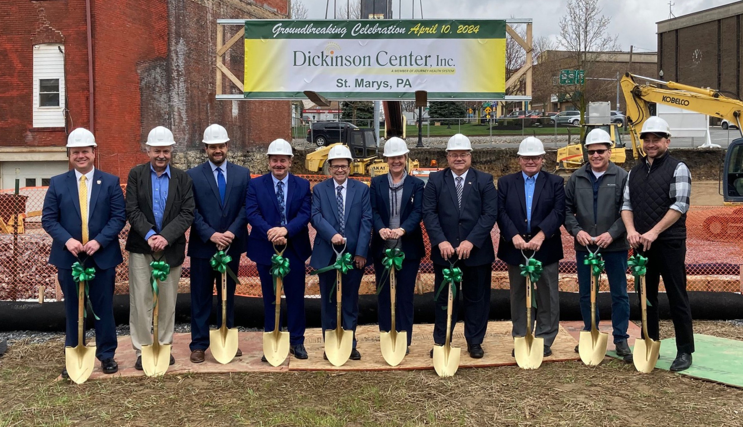 DCI Groundbreaking Ceremony Group Photo