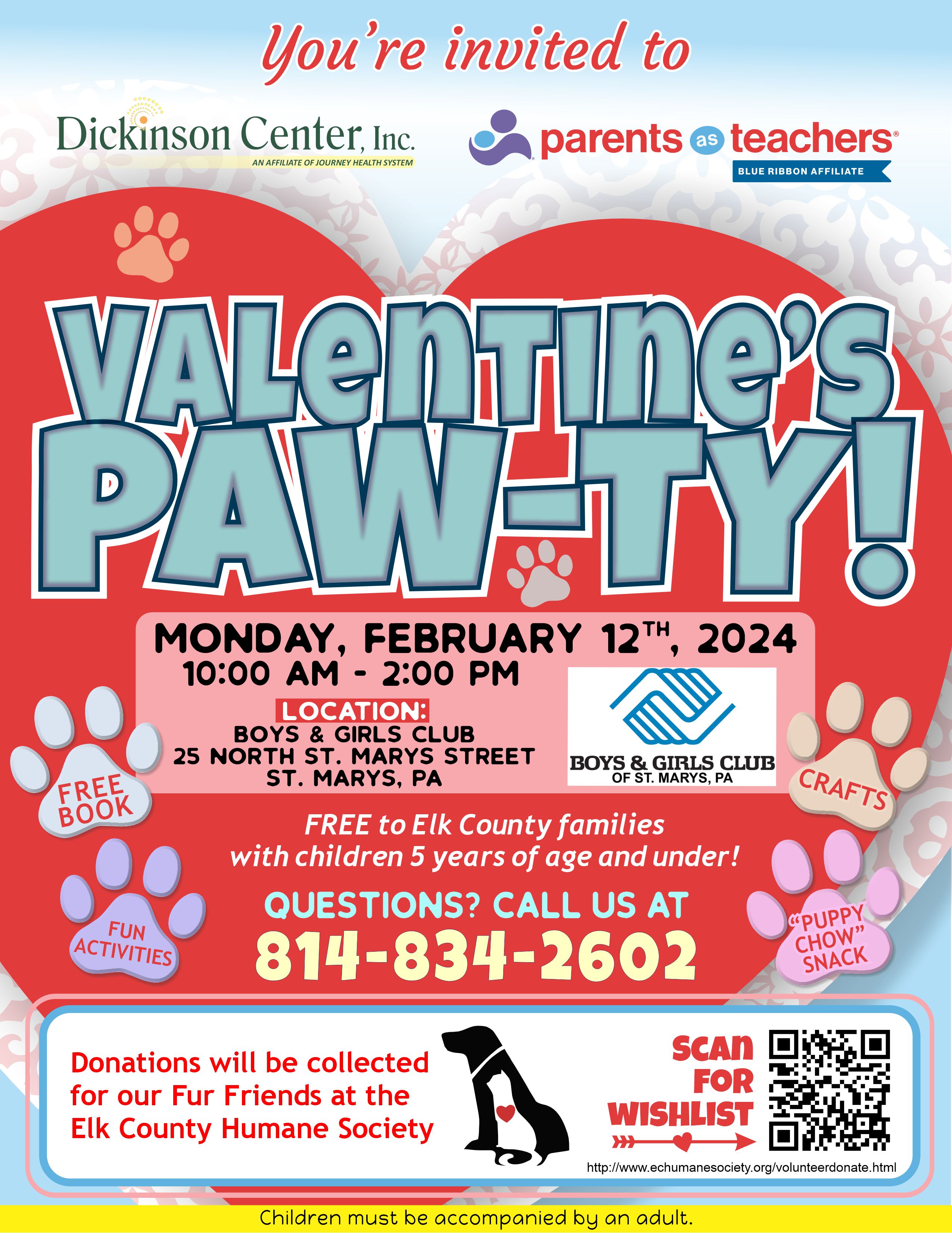 DCI PAT Valentine's Paw-ty! Image