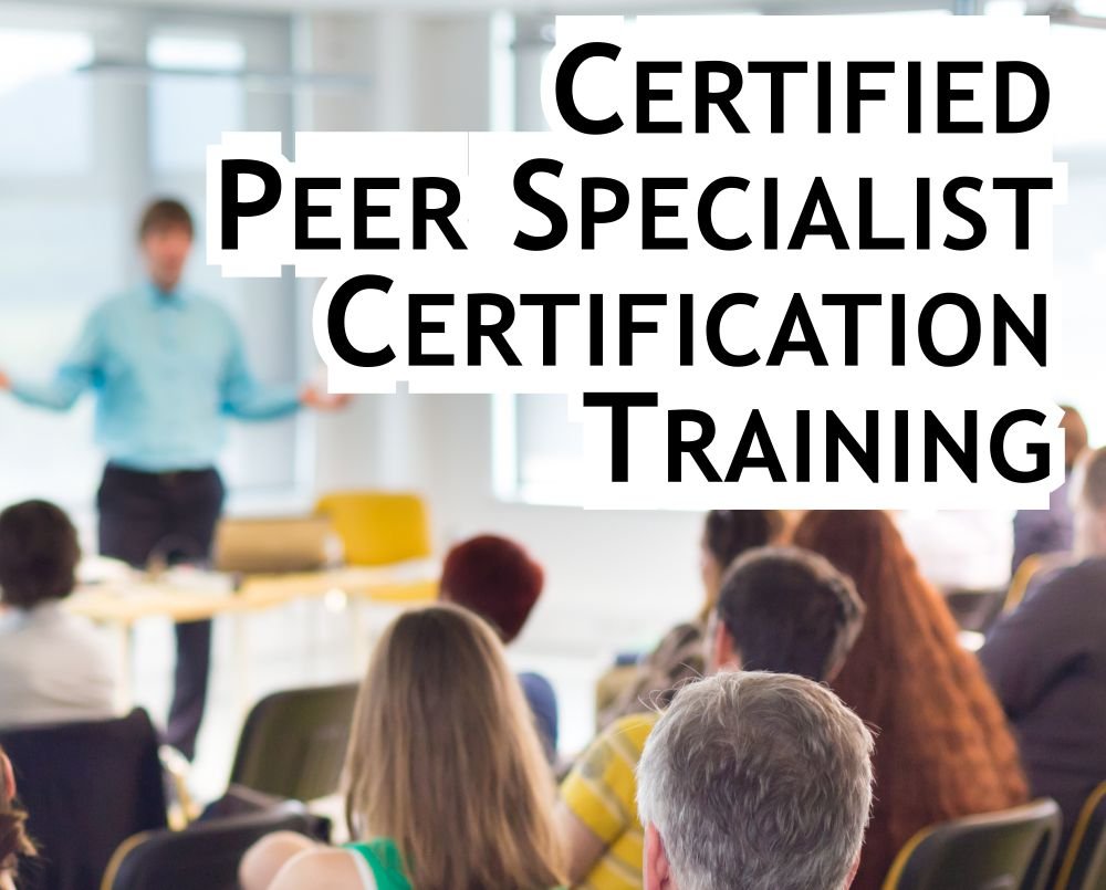 Certified Peer Specialist Certification Training in April/May 2023 Image